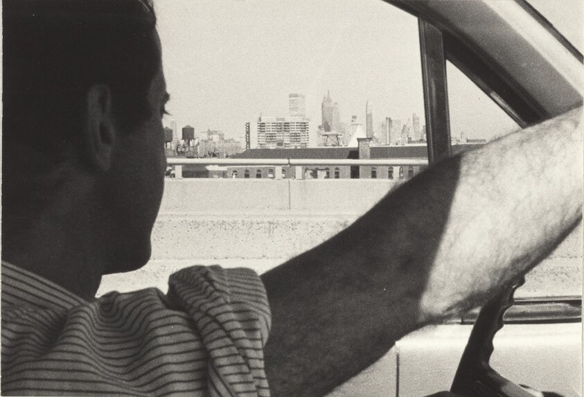 Robert Frank in automobile