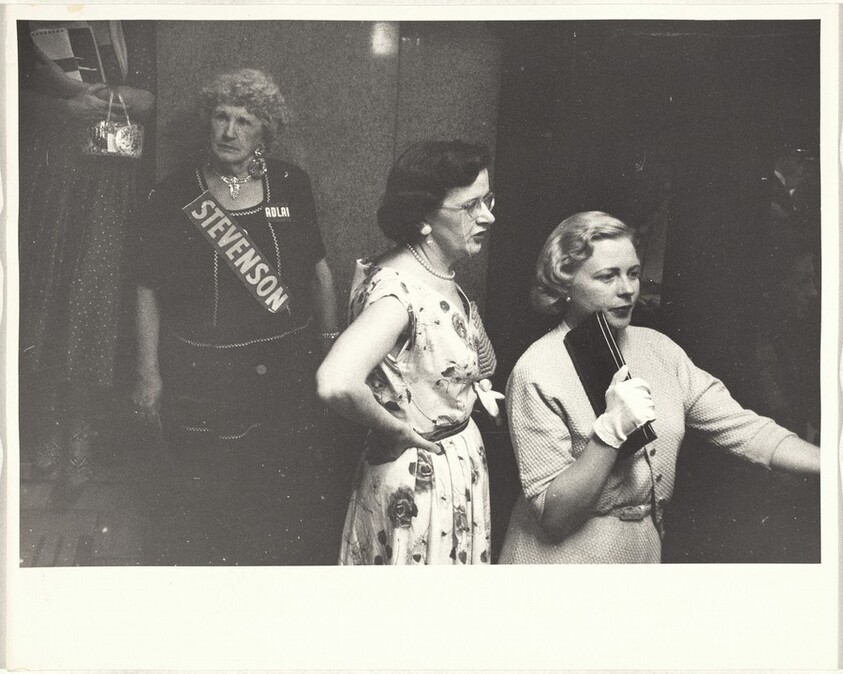 Delegates, convention hall--Chicago