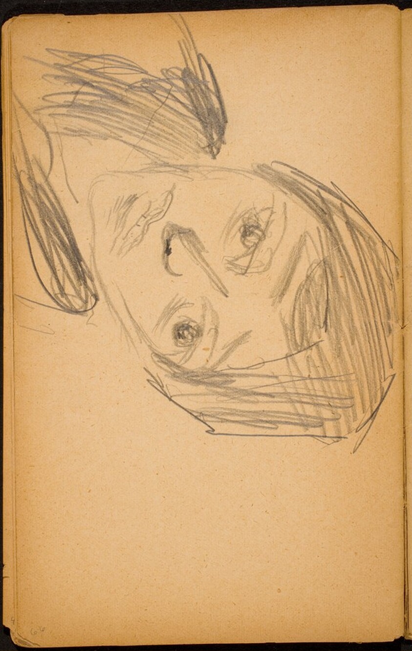 Weibliche Bildnisstudie (Female Portrait Study) [p. 66]