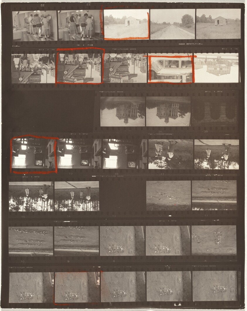 Guggenheim 16/Americans 45--U.S. 1 leaving Columbia, South Carolina