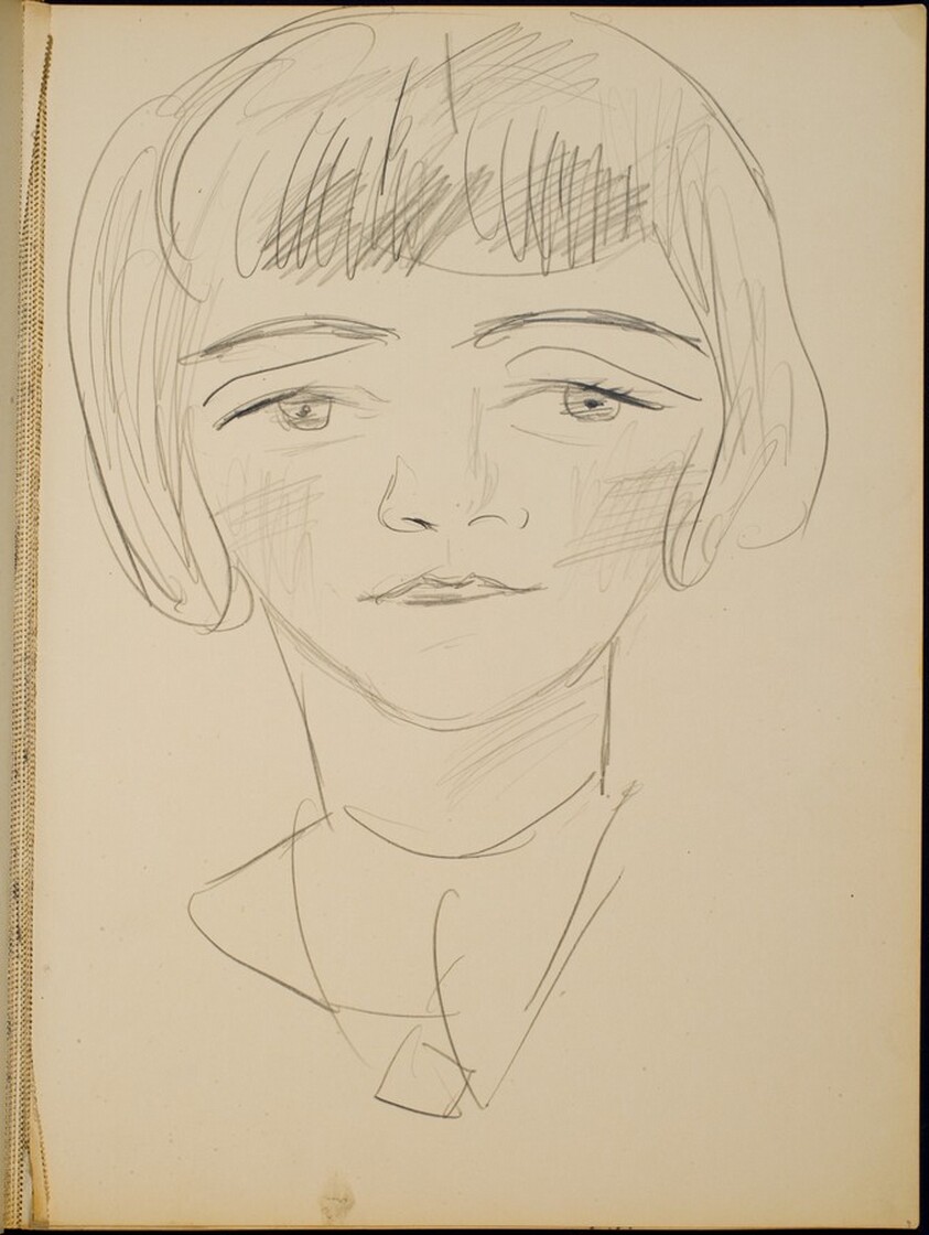 Mädchenbildnis (Portrait of a Girl) [p. 9]