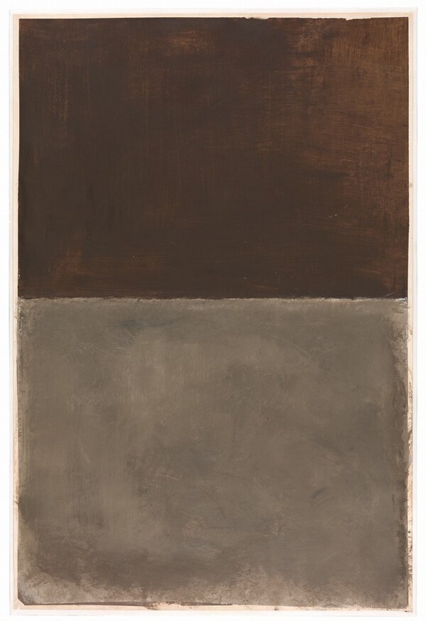 Untitled (Brown and gray)