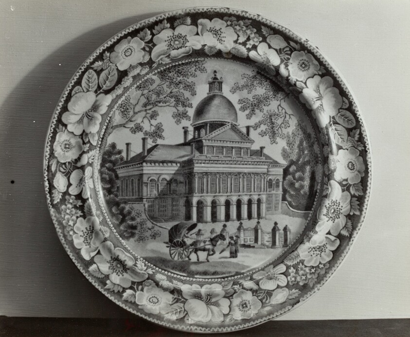Plate - "State House, Boston"