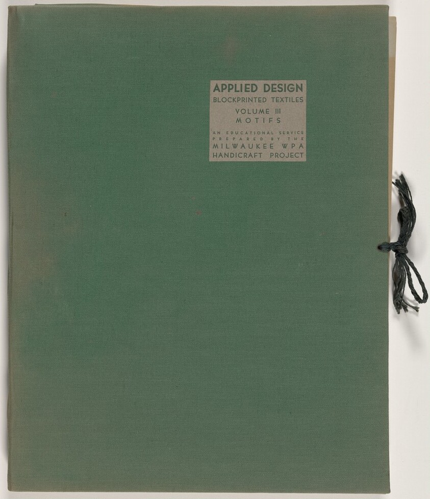 Applied Design, Blockprinted Textiles: Volume III, Motifs