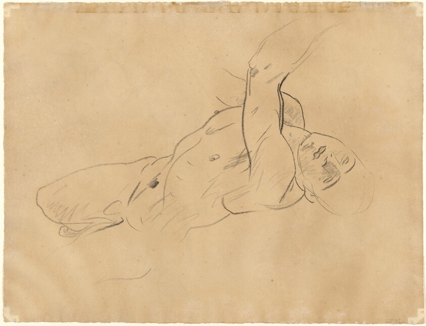 Falling Male Nude [verso]