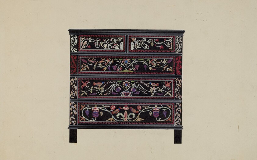 Guilford Painted Chest