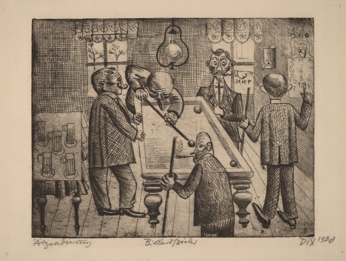 Billardspieler (Billiard Players)