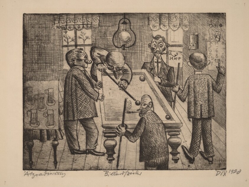 Billardspieler (Billiard Players)