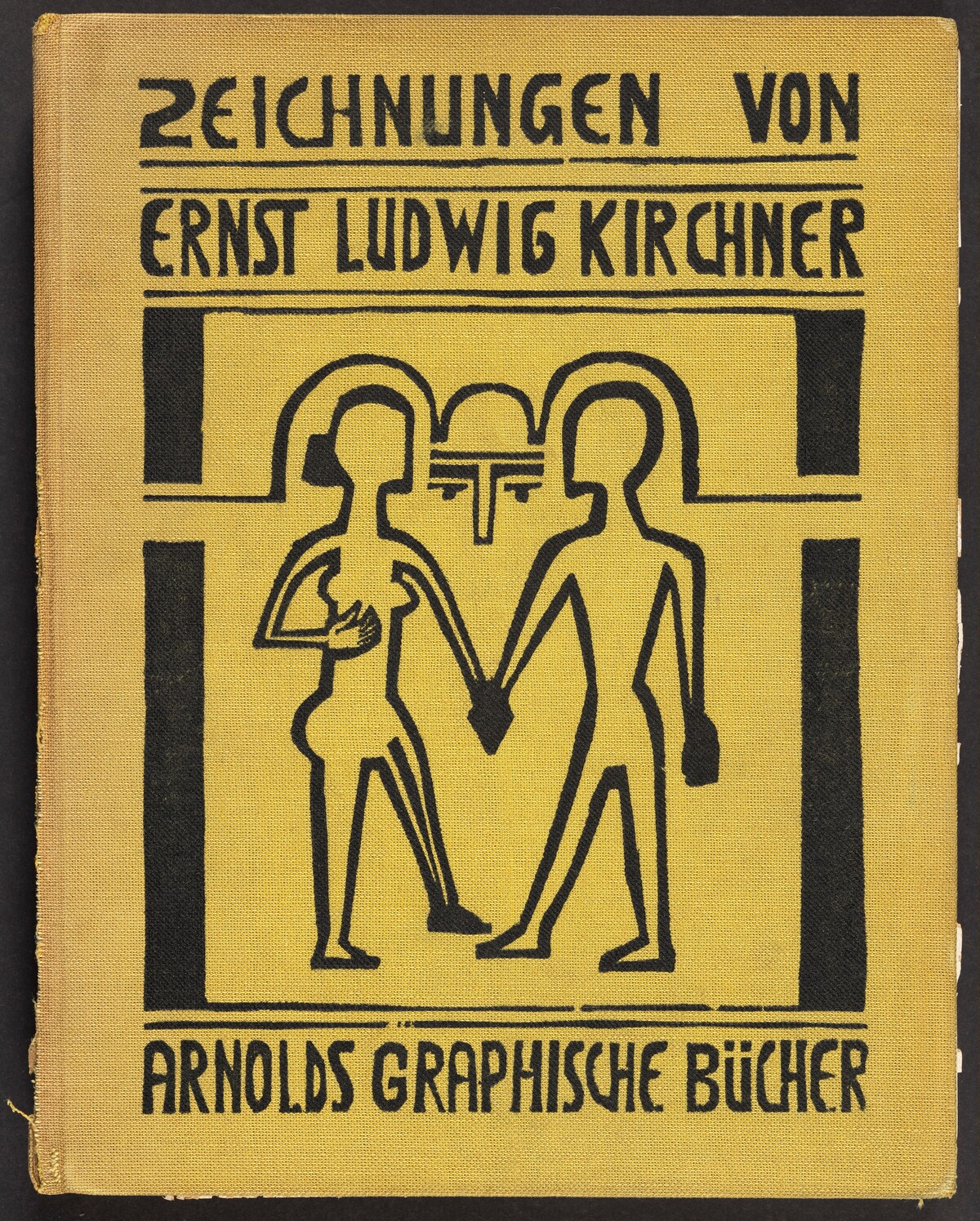 Front cover from Kirchner Zeichnungen (Kirchner Drawings)
