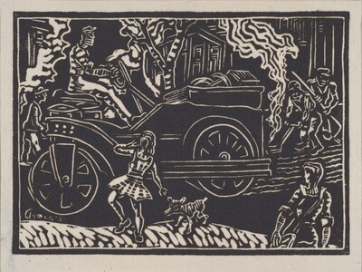 Untitled (Girl, Dog, Steamroller)