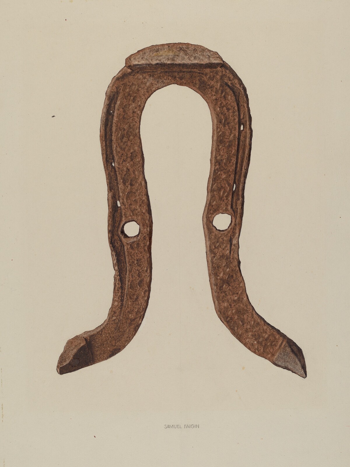 Skid Shoe for Horse