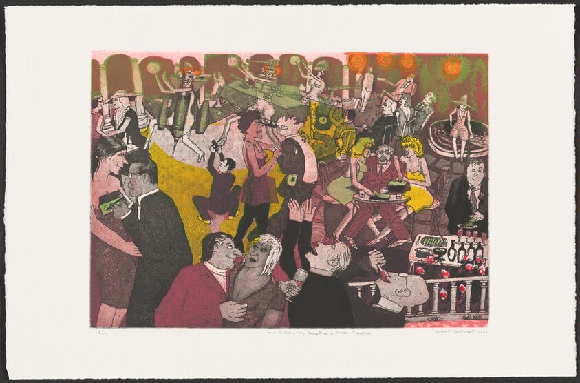 Fundraising Event in a Rose Garden