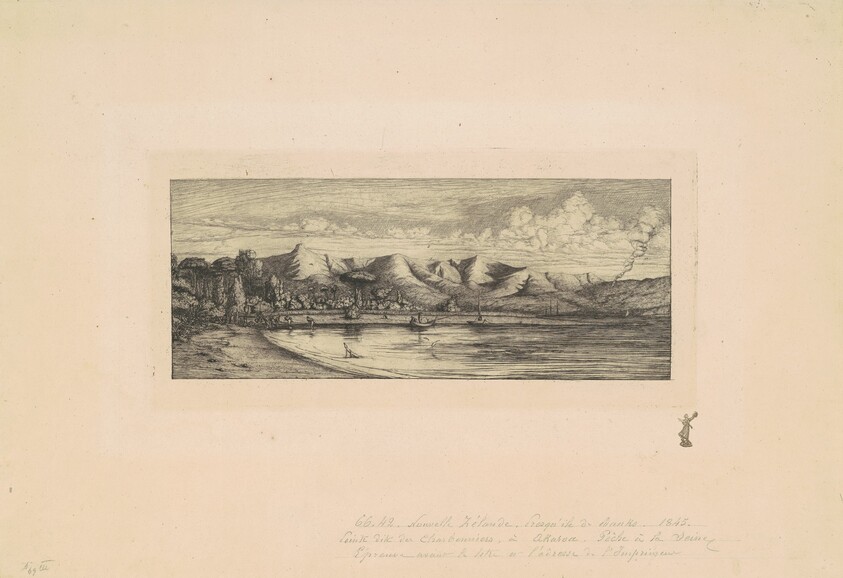 Nouvelle Zélande, Presqu'ile de Banks (View of Collier's Point, New Zealand)