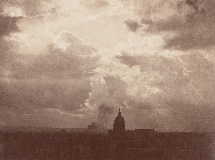 Cloud Study over the Pantheon, Paris