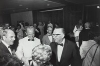 John Glenn--Walter Cronkite, State Dinner for Apollo XI Astronauts, Century Plaza Hotel, Los Angeles, Garry Winogrand, 1969, printed 1983
