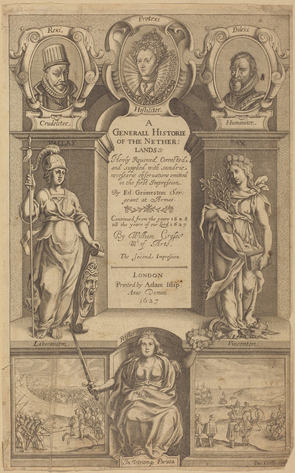 Frontispiece, Thomas Cecil, published 1627