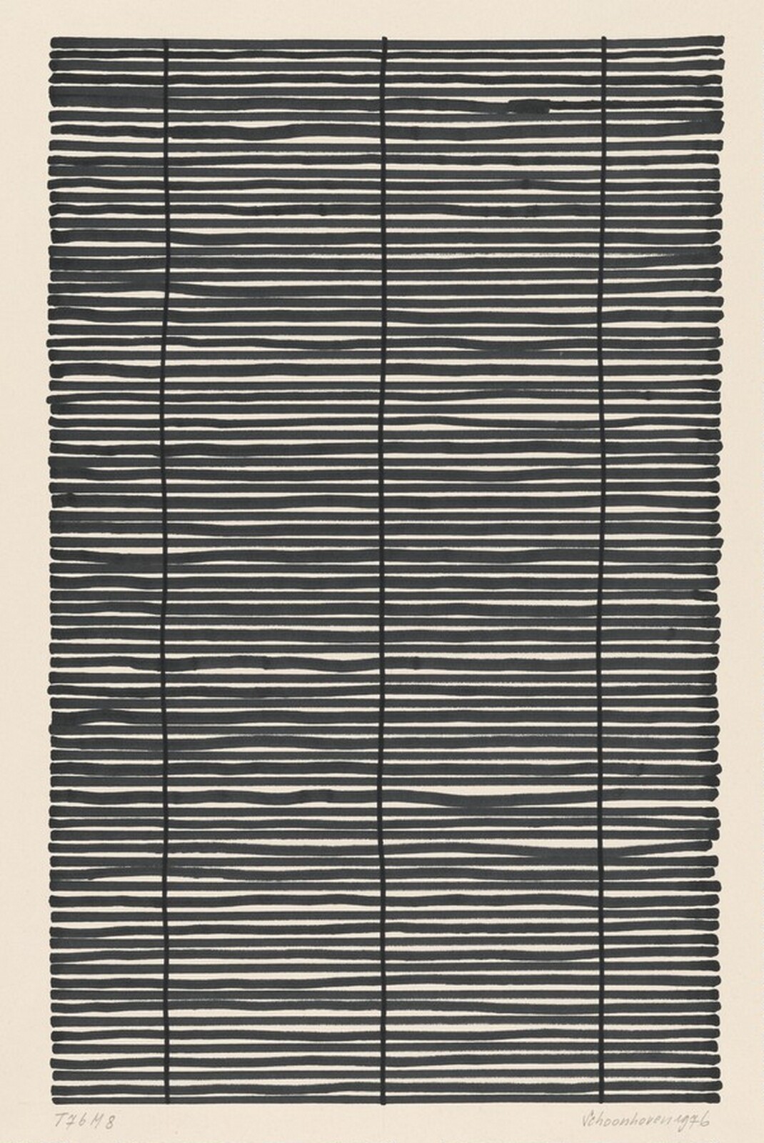 T 76 M 8, Jan Schoonhoven, 1976