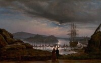 View from Vaekero near Christiania, Johan Christian Dahl, 1827
