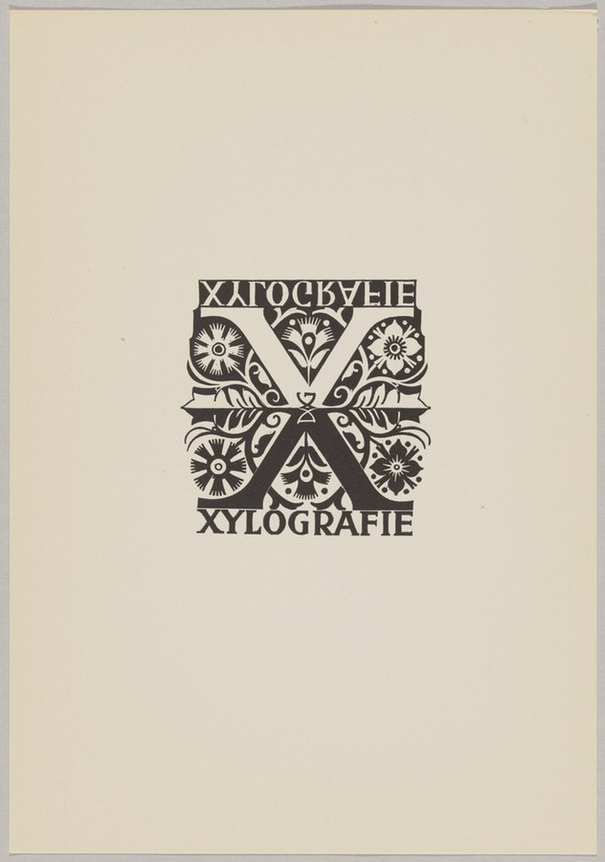 Letter "X"