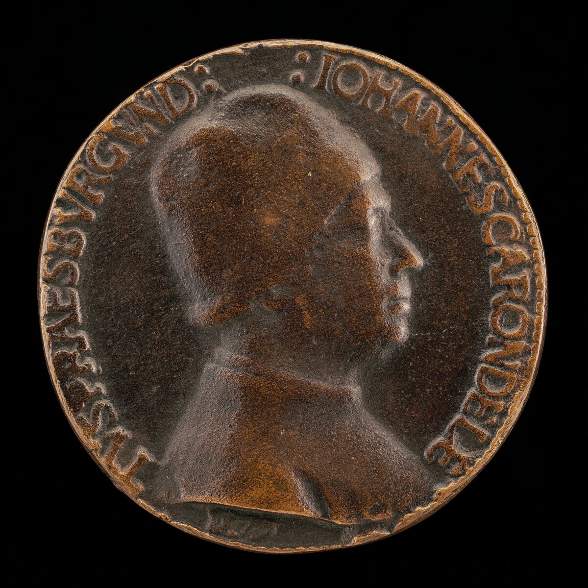 Jean Carondelet, President of the Parliament of Burgundy 1479 [obverse]