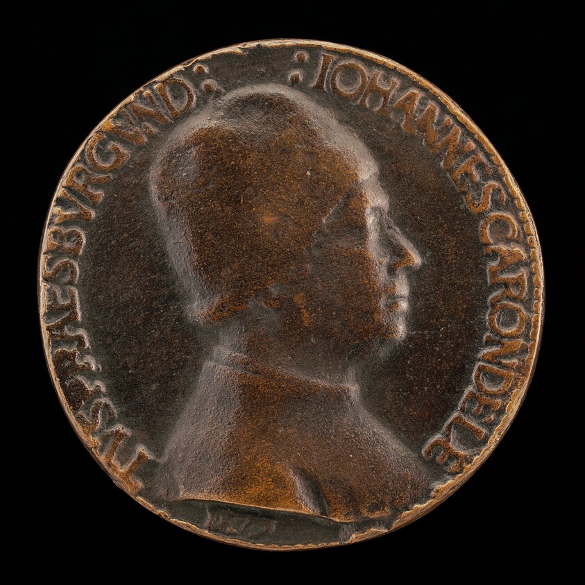 Jean Carondelet, President of the Parliament of Burgundy 1479 [obverse]