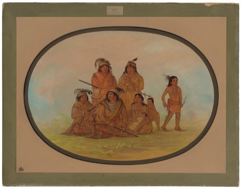 Seminolee Indians, Prisoners at Fort Moultrie