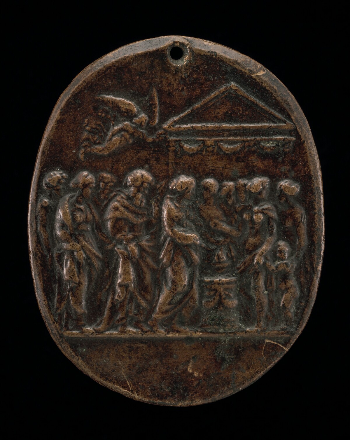 Antique Marriage Scene