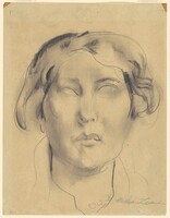 Head of a Young Woman, William Zorach, c. 1920s