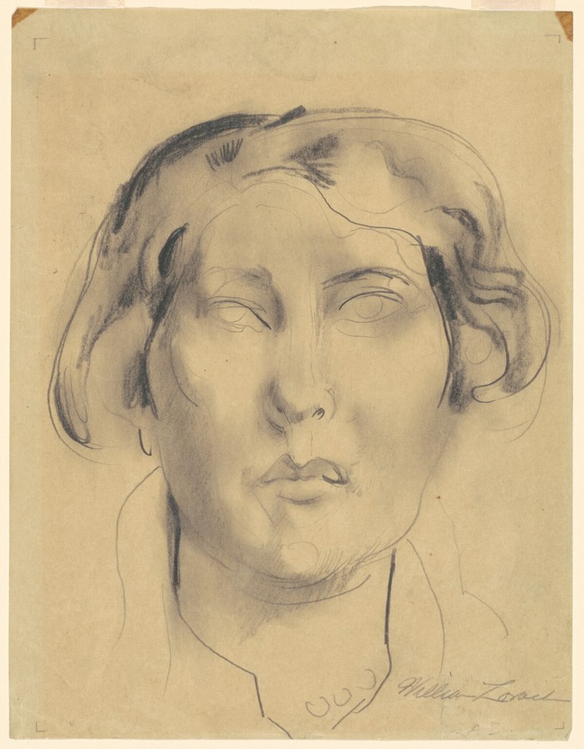 Head of a Young Woman