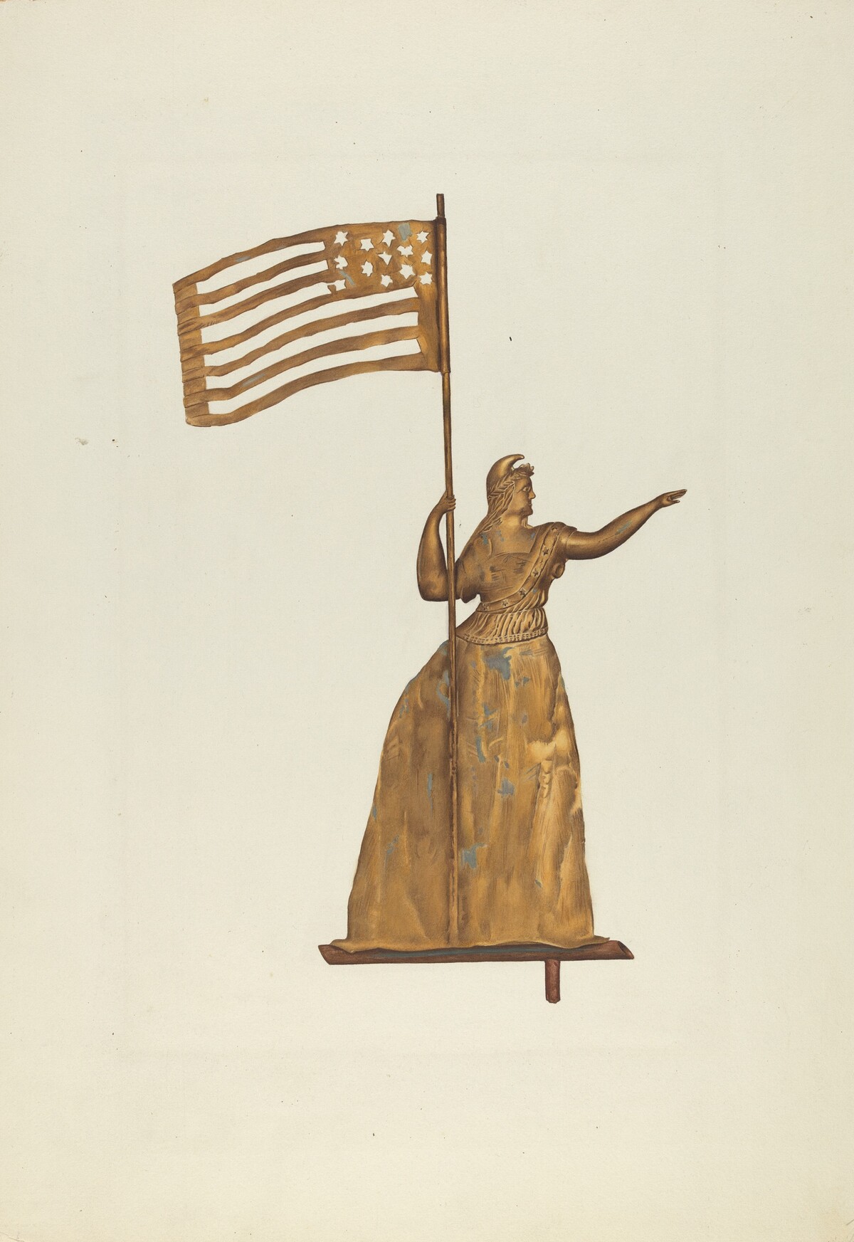 Gilt Weather Vane