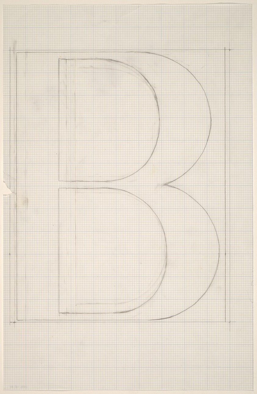 Sketch for "Building - Blocks for a Doorway" (B)
