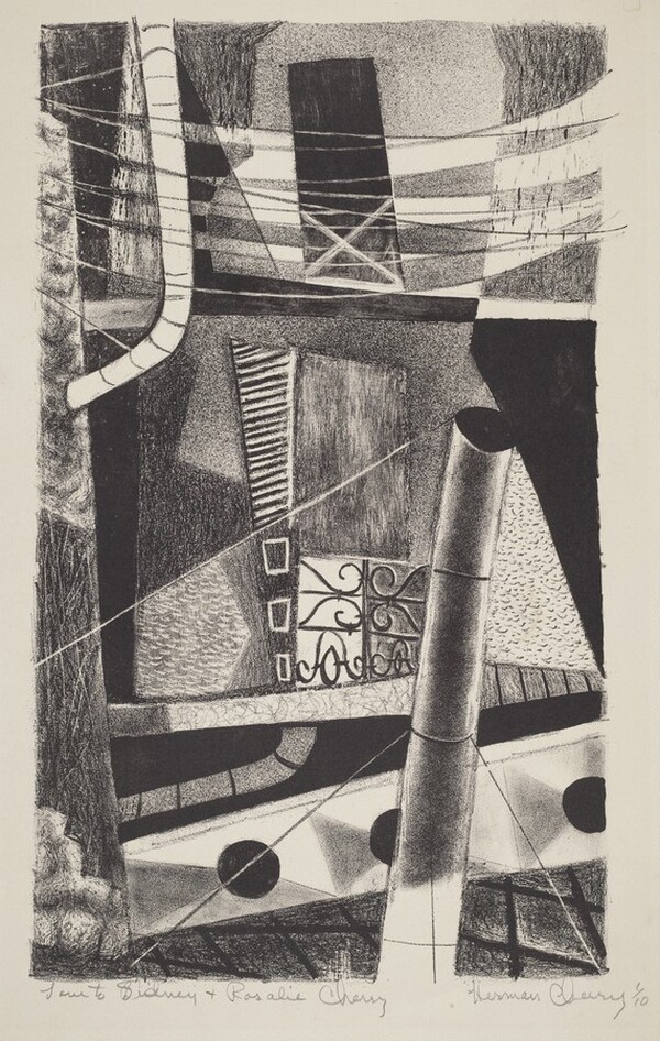 Untitled (Abstract Cityscape)