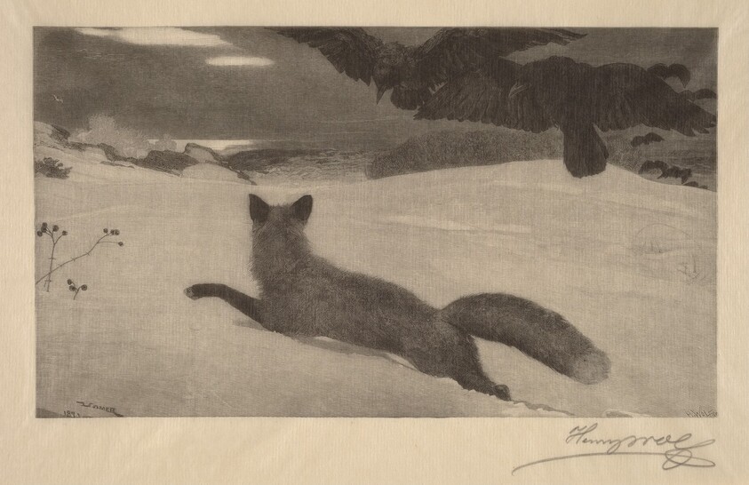 Winter, the Fox Hunt