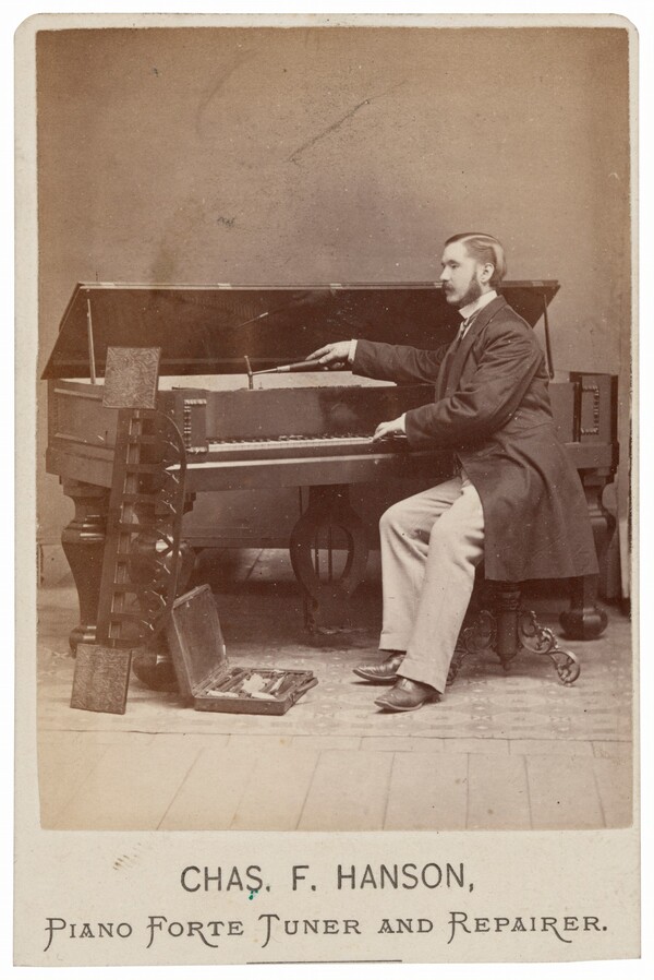 Charles F. Hanson, Piano Forte Tuner and Repairer