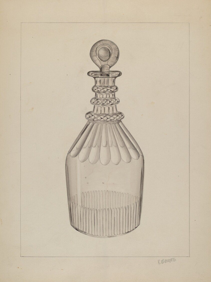 Clear Glass Decanter