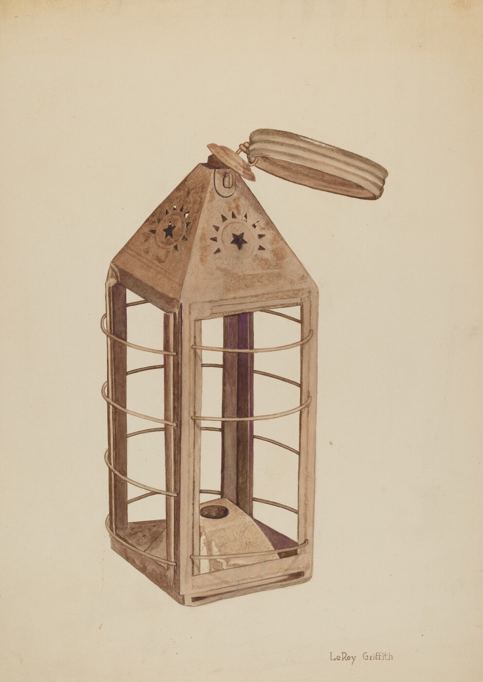 Pioneer Lantern by LeRoy Griffith