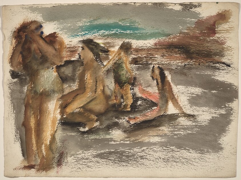 Figure Wearing a Bathing Suit