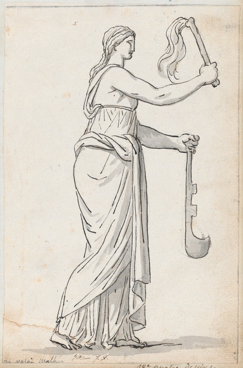 Woman from a Procession, from the Palazzo Mattei