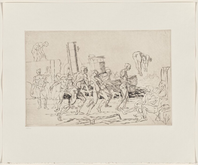 Bathers-in-the-Hudson