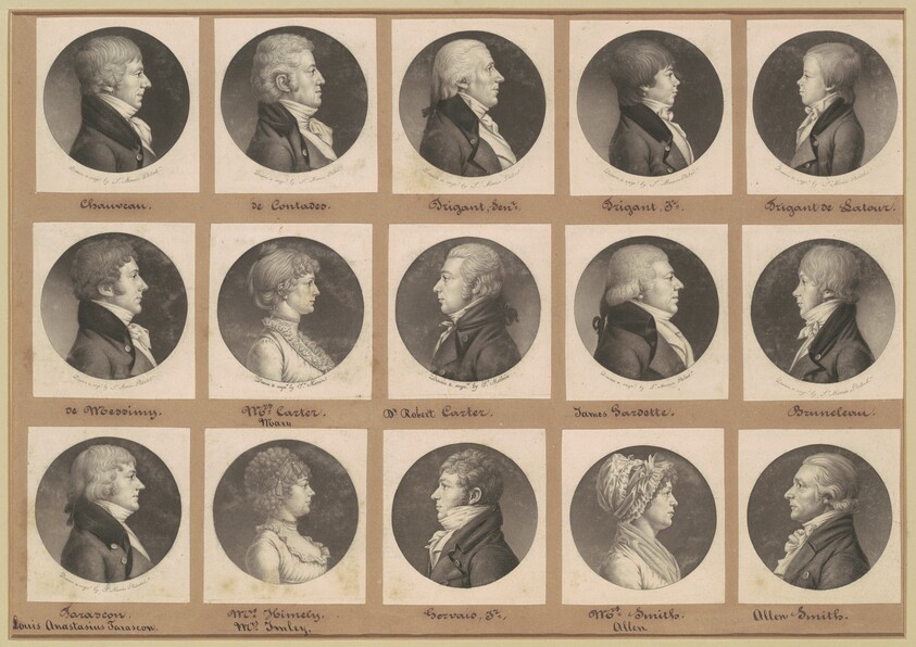 Saint-Mémin Collection of Portraits, Group 20