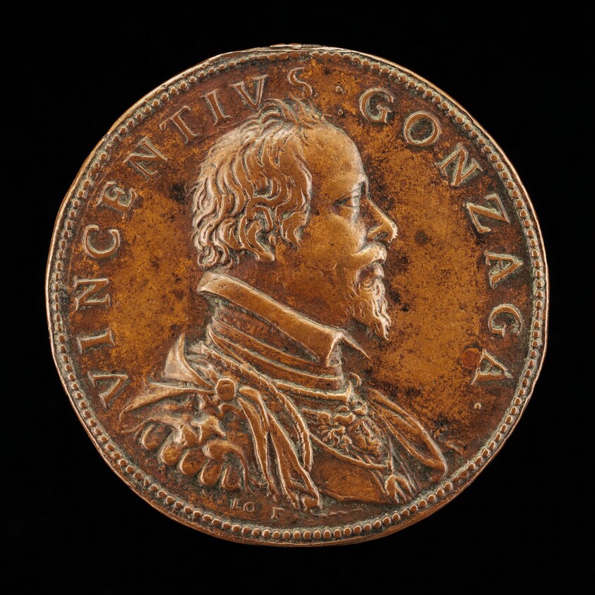 Vincenzo Gonzaga, 1562-1612, 4th Duke of Mantua 1587 [obverse]