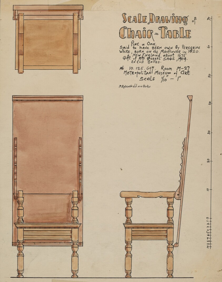 Chair-table
