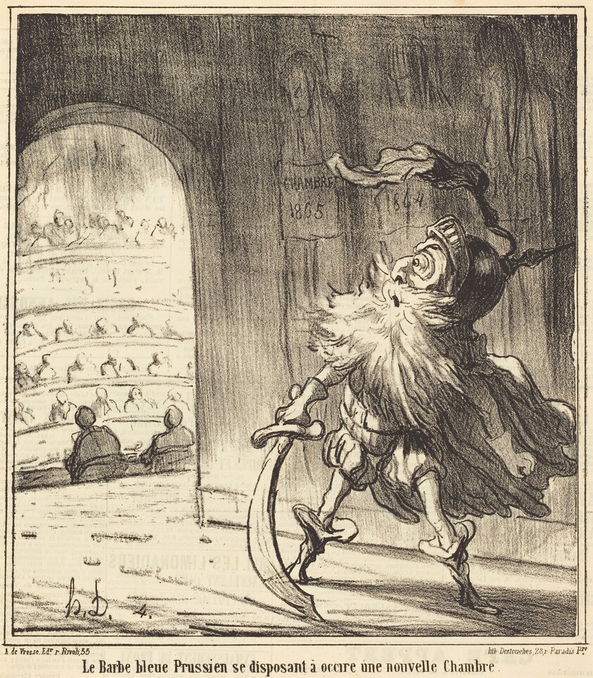 Le Barbe bleu Prussien...
