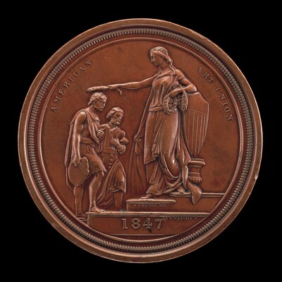 Fame Crowning Painting and Sculpture [reverse]