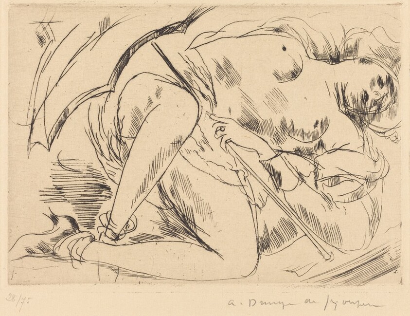 Nude with Umbrella (Nu a l'ombrelle)