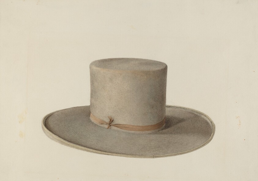Shaker Man's Hat