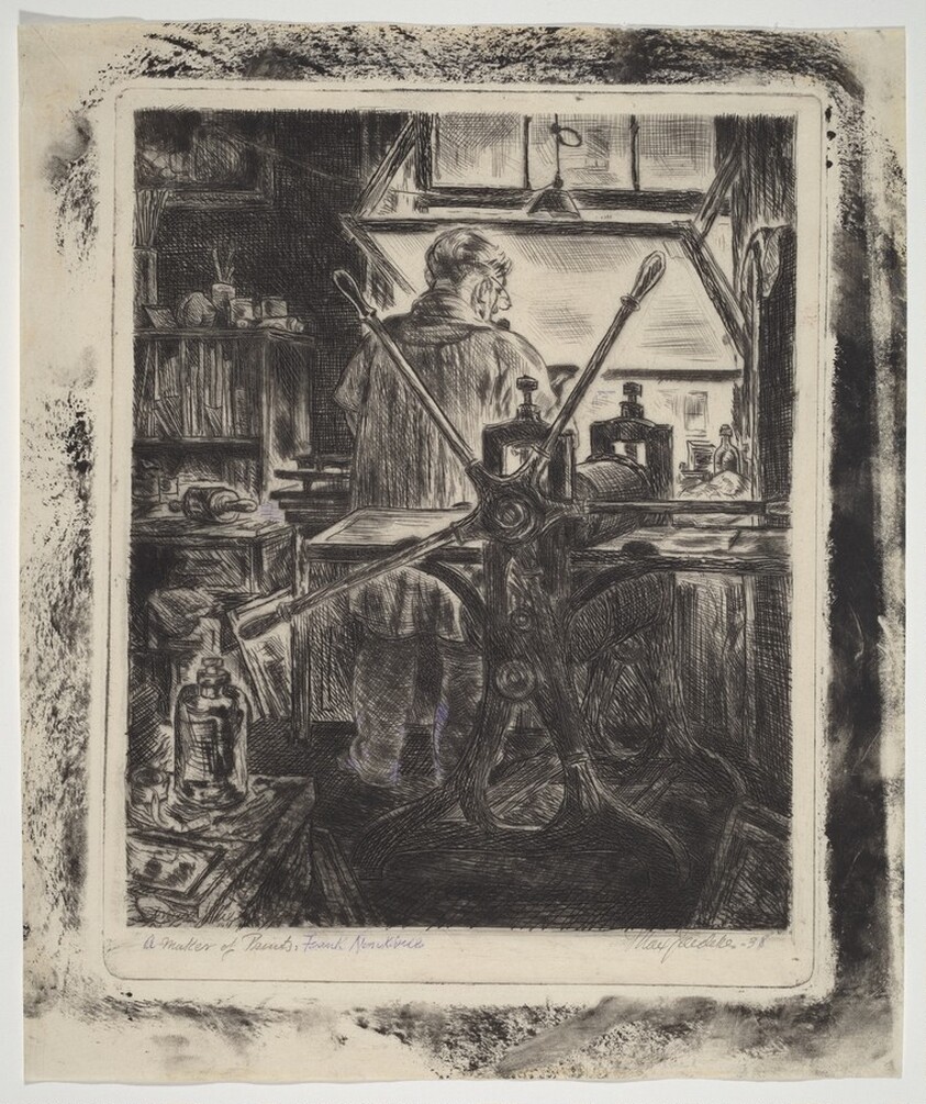 A Maker of Prints, Frank Nankivell