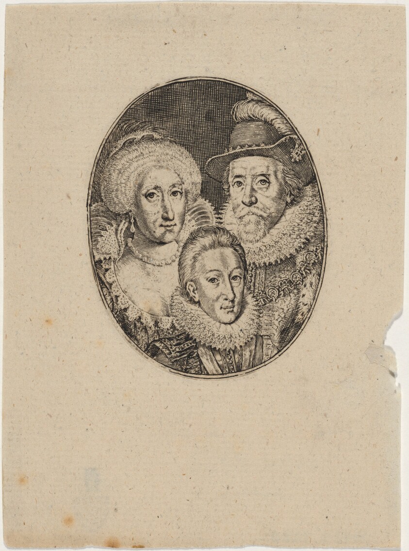 James I, Anne of Denmark, and Prince Charles