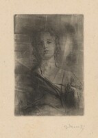 Personification of Engraving (Allegoria dell'incisione), Domenico Morelli, 1879