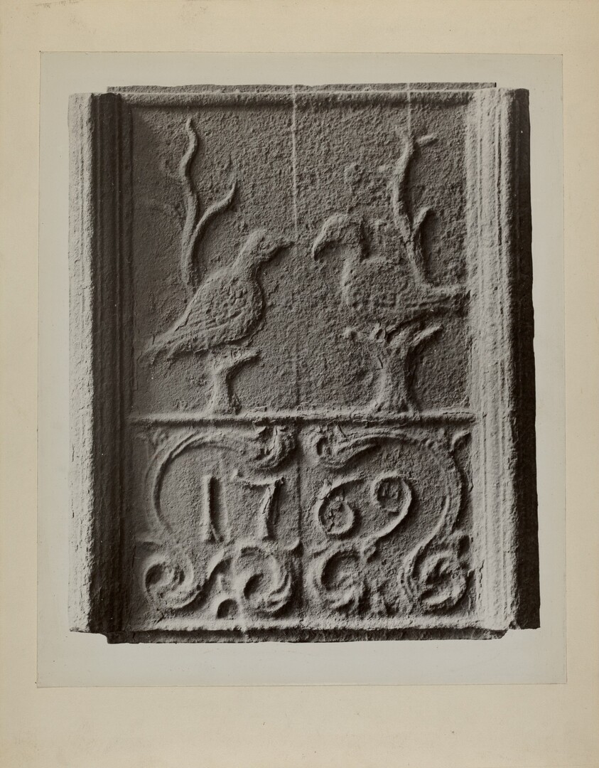 Pa. German Stove Plate